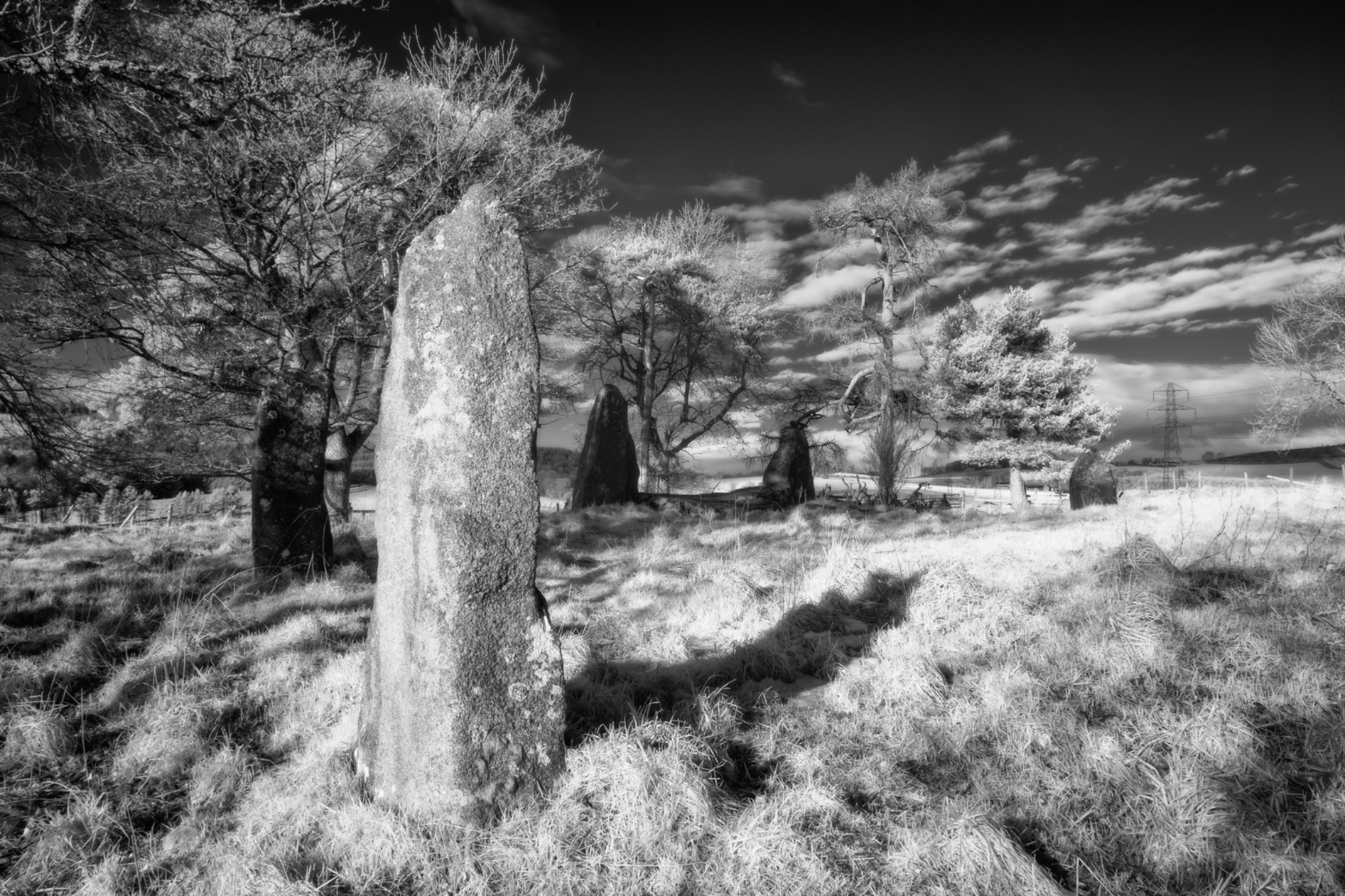Sunhoney Stone Circle, Aberdeenshire, Scotland.